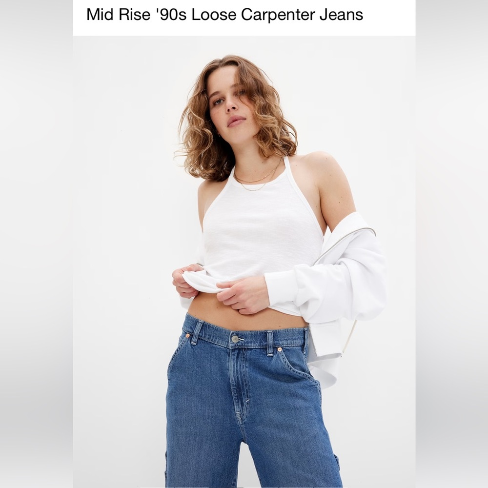 Mid Rise Carpenter Jean - Size 30
